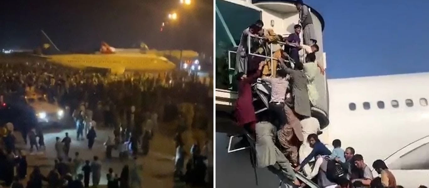 Βίντεο: Αφγανοί πέφτουν από αεροπλάνο κατά τη διάρκεια πτήσης!